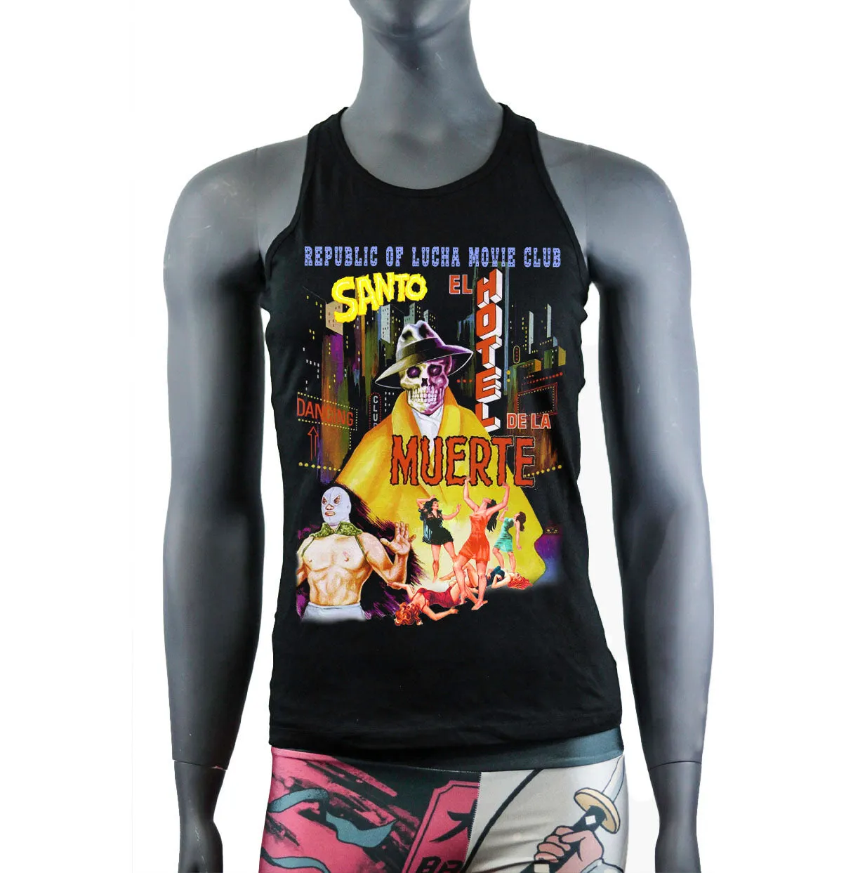 Lucha Movie Club: "EL HOTEL DE LA MUERTE" t-shirt
