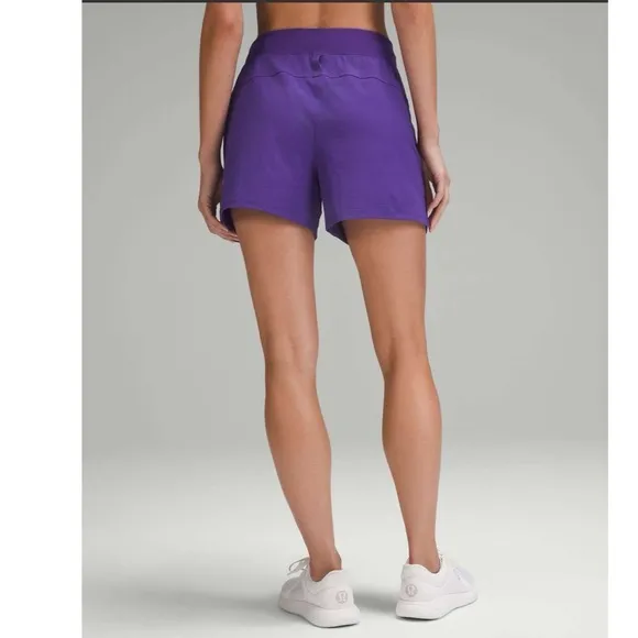 Lululemon License to Train High-Rise Short 4&quot;Petrol Purple Size 6