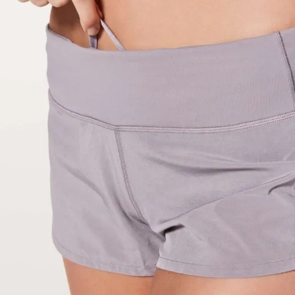Lululemon Speed Up Short 2.5&quot; Dusty Dawn