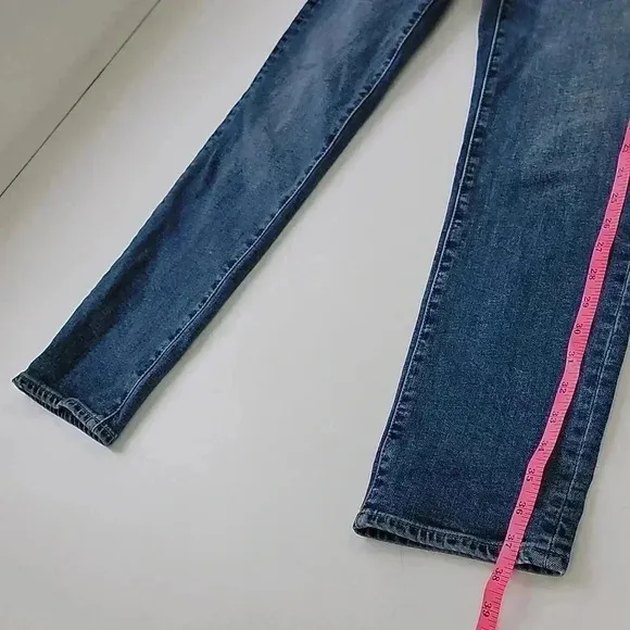 Madewell curvy perfect vintage jeans Armand wash instacozy edition