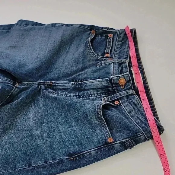 Madewell curvy perfect vintage jeans Armand wash instacozy edition