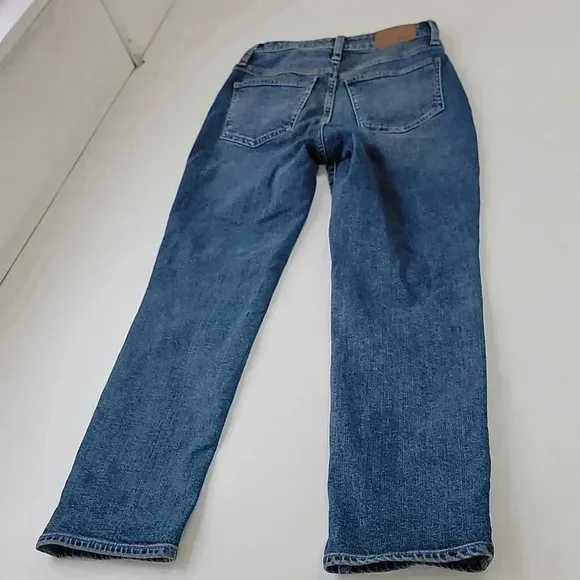 Madewell curvy perfect vintage jeans Armand wash instacozy edition