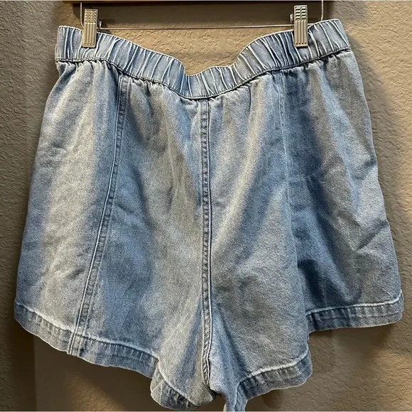 Madewell Denim Easy Pull On Shorts Size Medium