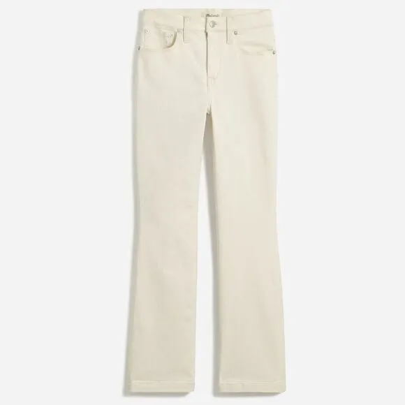 Madewell NWT Kick Out Crop Jeans Size 25 in Vintage Canvas