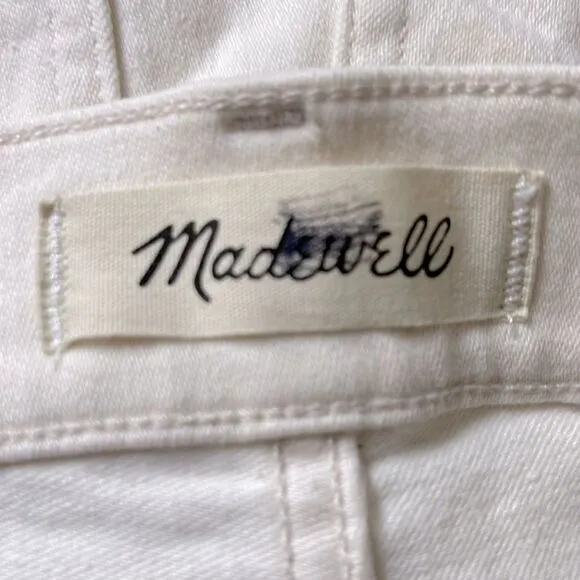 Madewell NWT Kick Out Crop Jeans Size 25 in Vintage Canvas