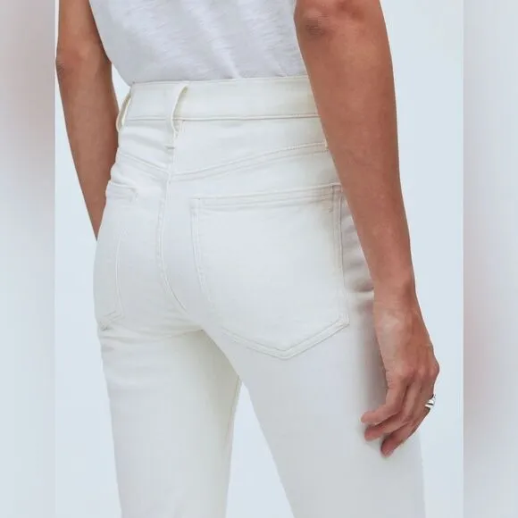 Madewell NWT Kick Out Crop Jeans Size 25 in Vintage Canvas