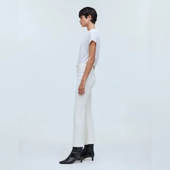 Madewell NWT Kick Out Crop Jeans Size 25 in Vintage Canvas