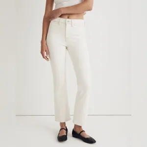 Madewell NWT Kick Out Crop Jeans Size 31 in Vintage Canvas
