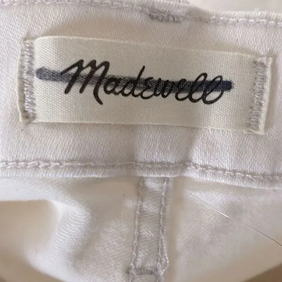 Madewell NWT Kick Out Crop Jeans Size 31 in Vintage Canvas