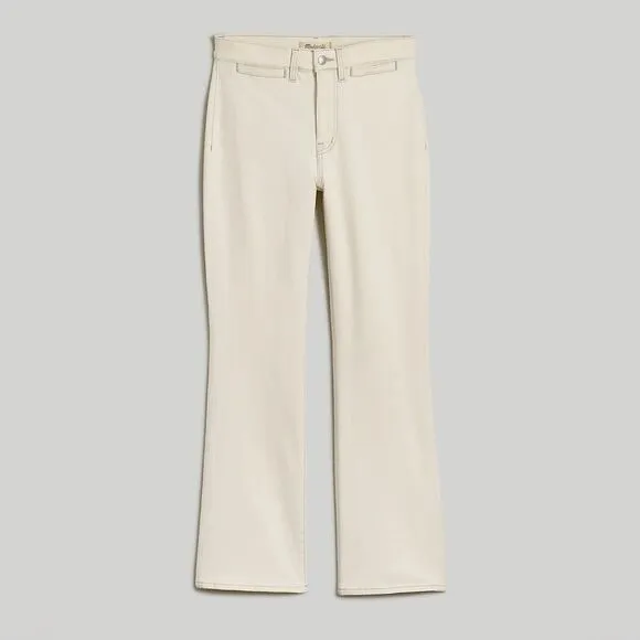 Madewell NWT Kick Out Crop Jeans Size 31 in Vintage Canvas