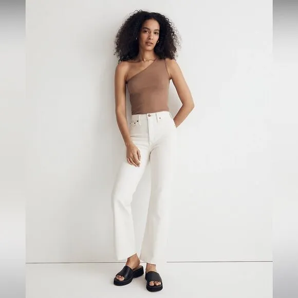 Madewell NWT Perfect Vintage Flare Crop Jeans Sz 28 High Rise in Vintage Canvas