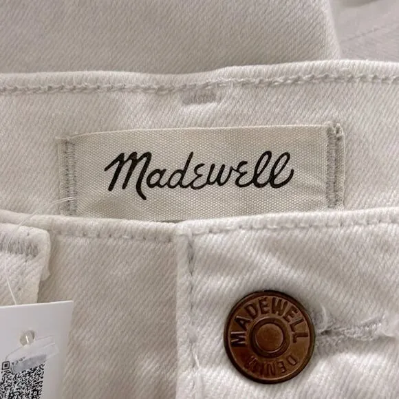 Madewell NWT Perfect Vintage Flare Crop Jeans Sz 28 High Rise in Vintage Canvas