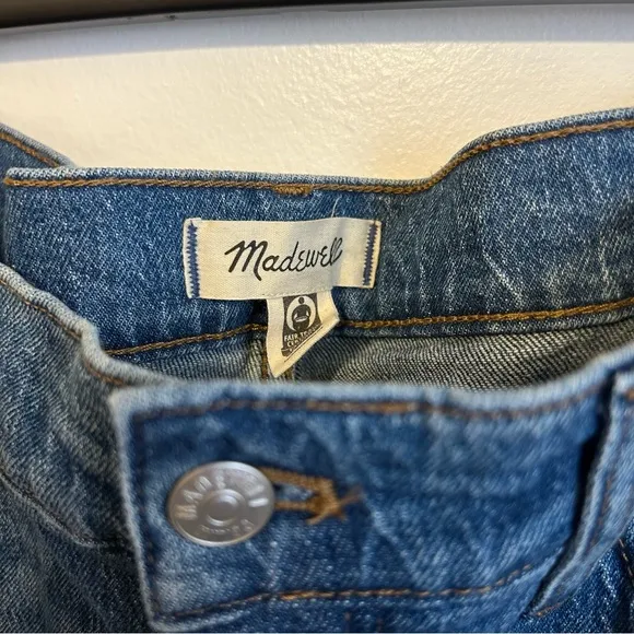 MADEWELL PERFECT VINTAGE WIDE LEG JEANS SIZE 31