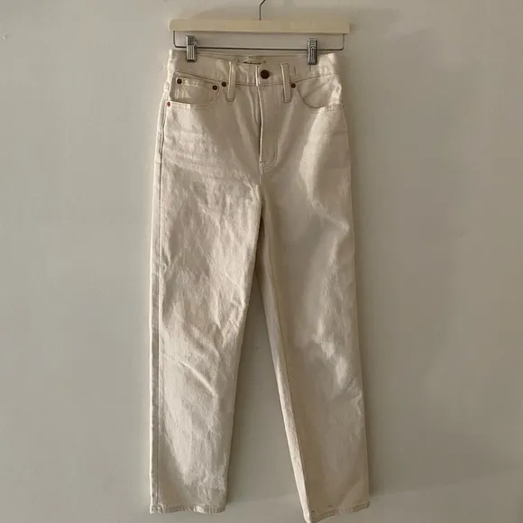 MADEWELL The '90s Straight Jean Size 25 Vintage Canvas