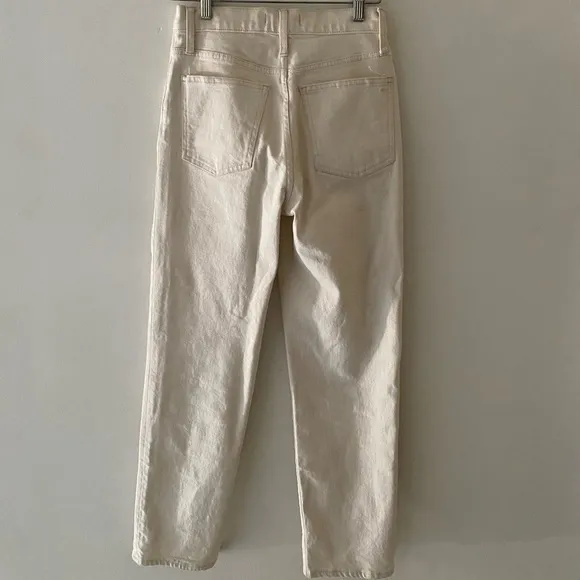 MADEWELL The '90s Straight Jean Size 25 Vintage Canvas