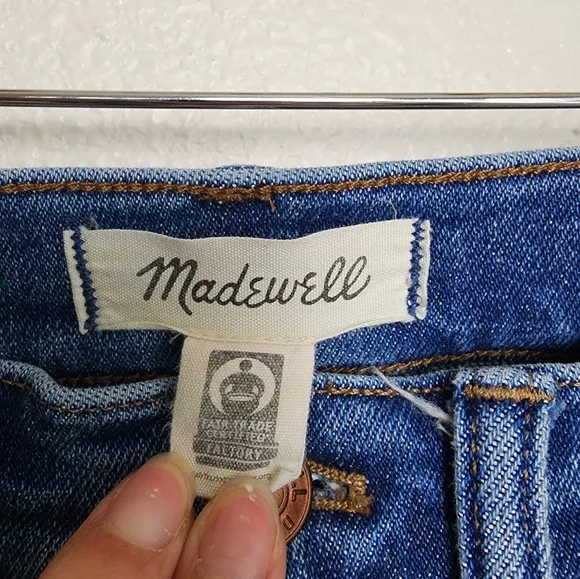 Madewell The Perfect Vintage Denim Jean Straight-leg High-Waist Women's Size 27
