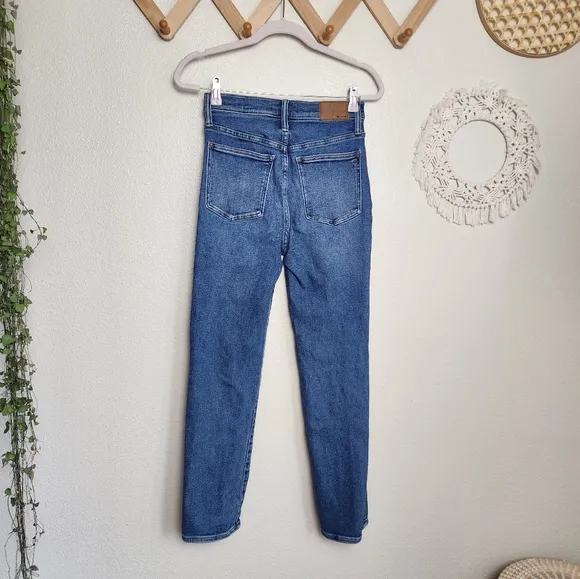 Madewell The Perfect Vintage Denim Jean Straight-leg High-Waist Women's Size 27