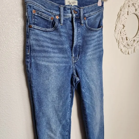 Madewell The Perfect Vintage Denim Jean Straight-leg High-Waist Women's Size 27