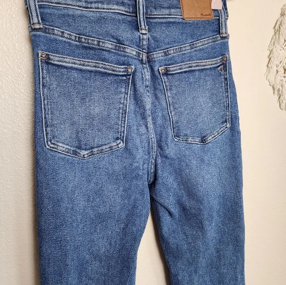Madewell The Perfect Vintage Denim Jean Straight-leg High-Waist Women's Size 27