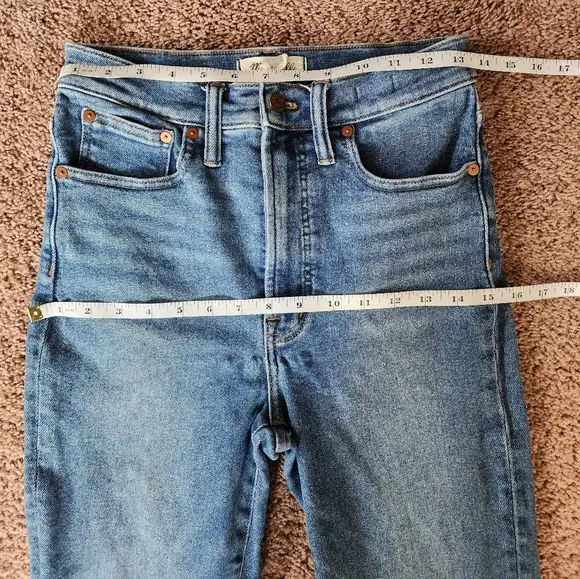 Madewell The Perfect Vintage Denim Jean Straight-leg High-Waist Women's Size 27