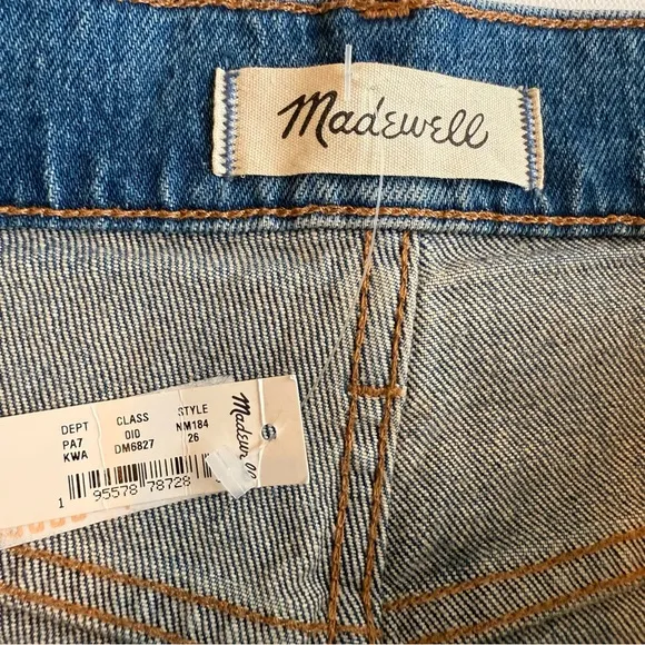 Madewell‎ The Perfect Vintage High Rise Denim Jeans Women's Size 26