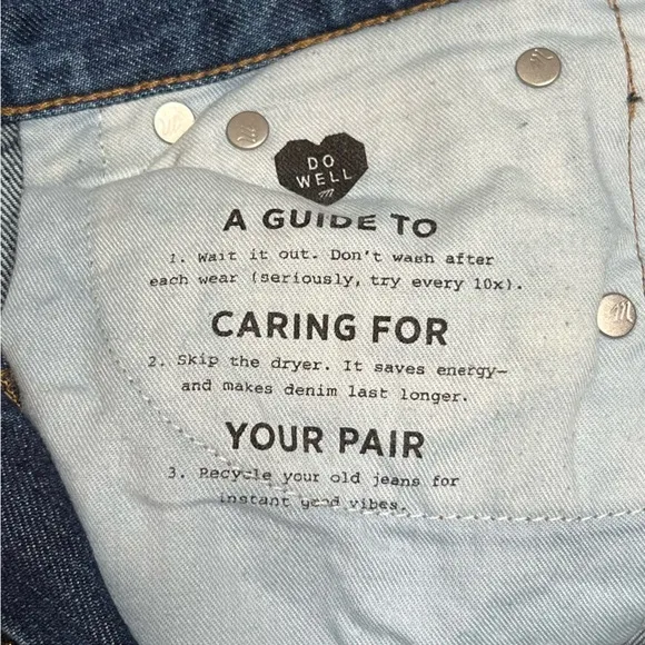 Madewell The Perfect Vintage Jean: Metallic Tuxedo Stripe Edition, size 26