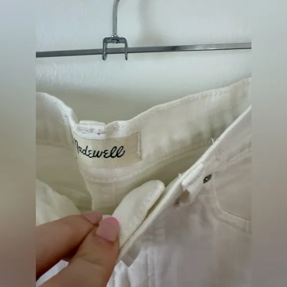 Madewell The perfect vintage white jeans size 27