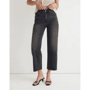 Madewell The perfect vintage wide leg crop jeans 28