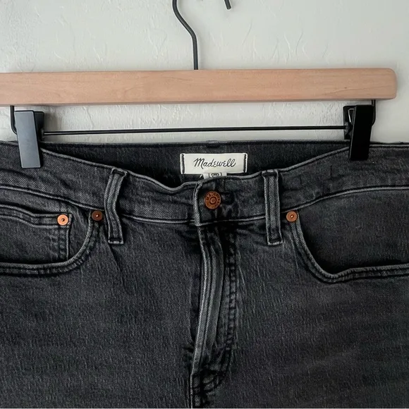 Madewell The perfect vintage wide leg crop jeans 28