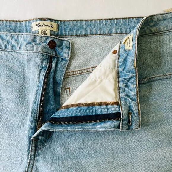 Madewell Wide Leg Jeans SIze 26W The Perfect Vintage  Light Wash
