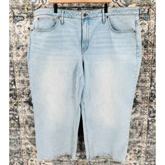 Madewell Wide Leg Jeans SIze 26W The Perfect Vintage  Light Wash