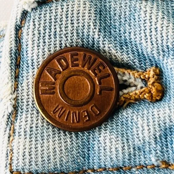 Madewell Wide Leg Jeans SIze 26W The Perfect Vintage  Light Wash