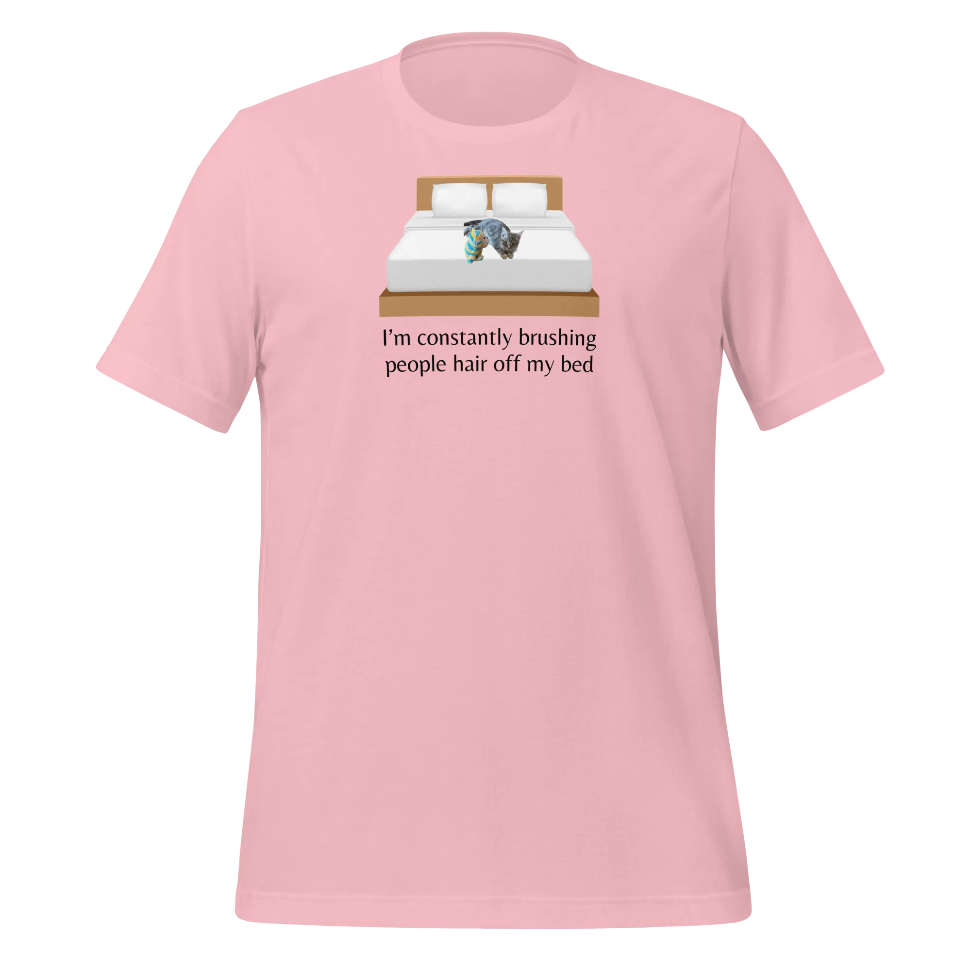 Marti - People Hair on Gigi's Bed T-Shirts - Light