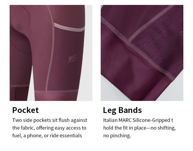 MENS BIB SHORTS CHASESUMMER BURGUNDY RED