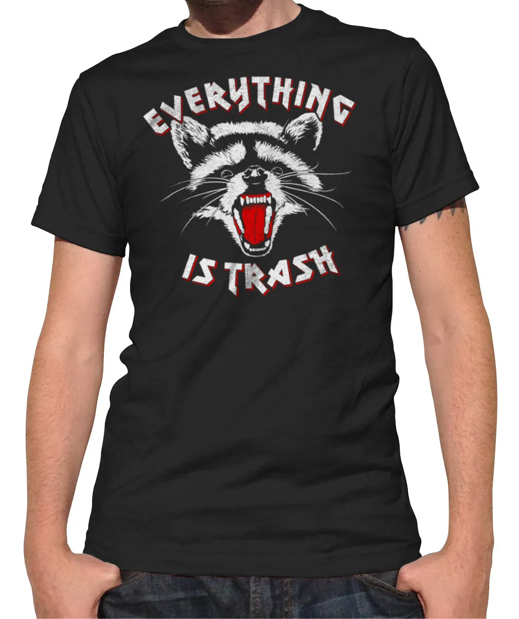 Men's Everything is Trash Raccoon T-Shirt
