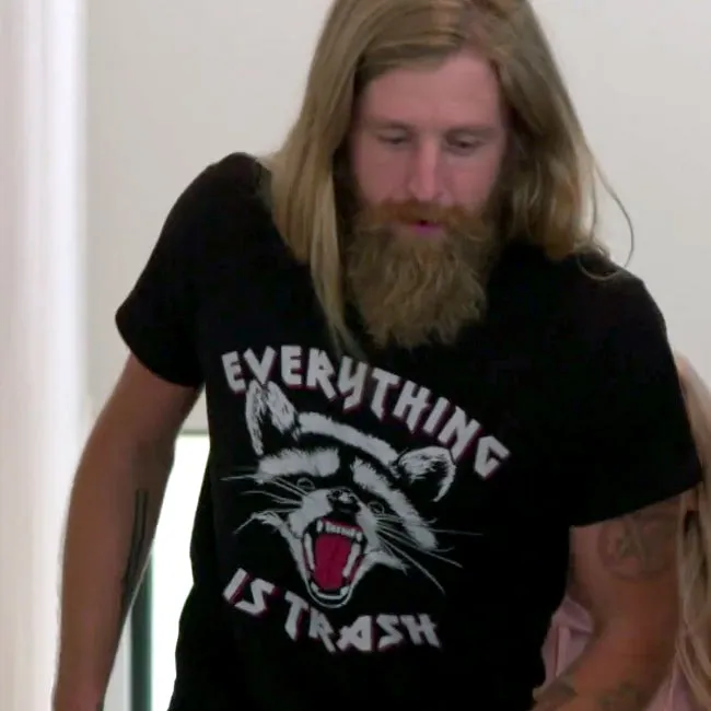 Men's Everything is Trash Raccoon T-Shirt