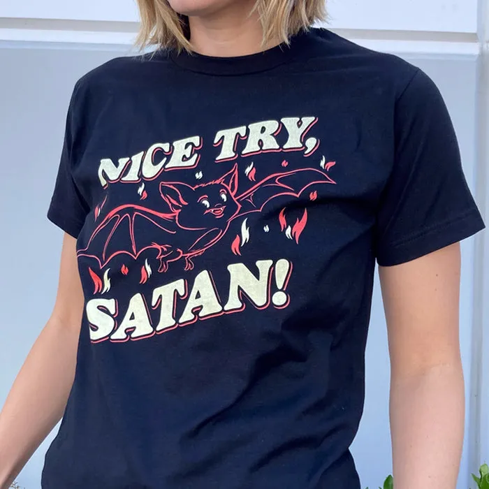 Men's Nice Try Satan T-Shirt