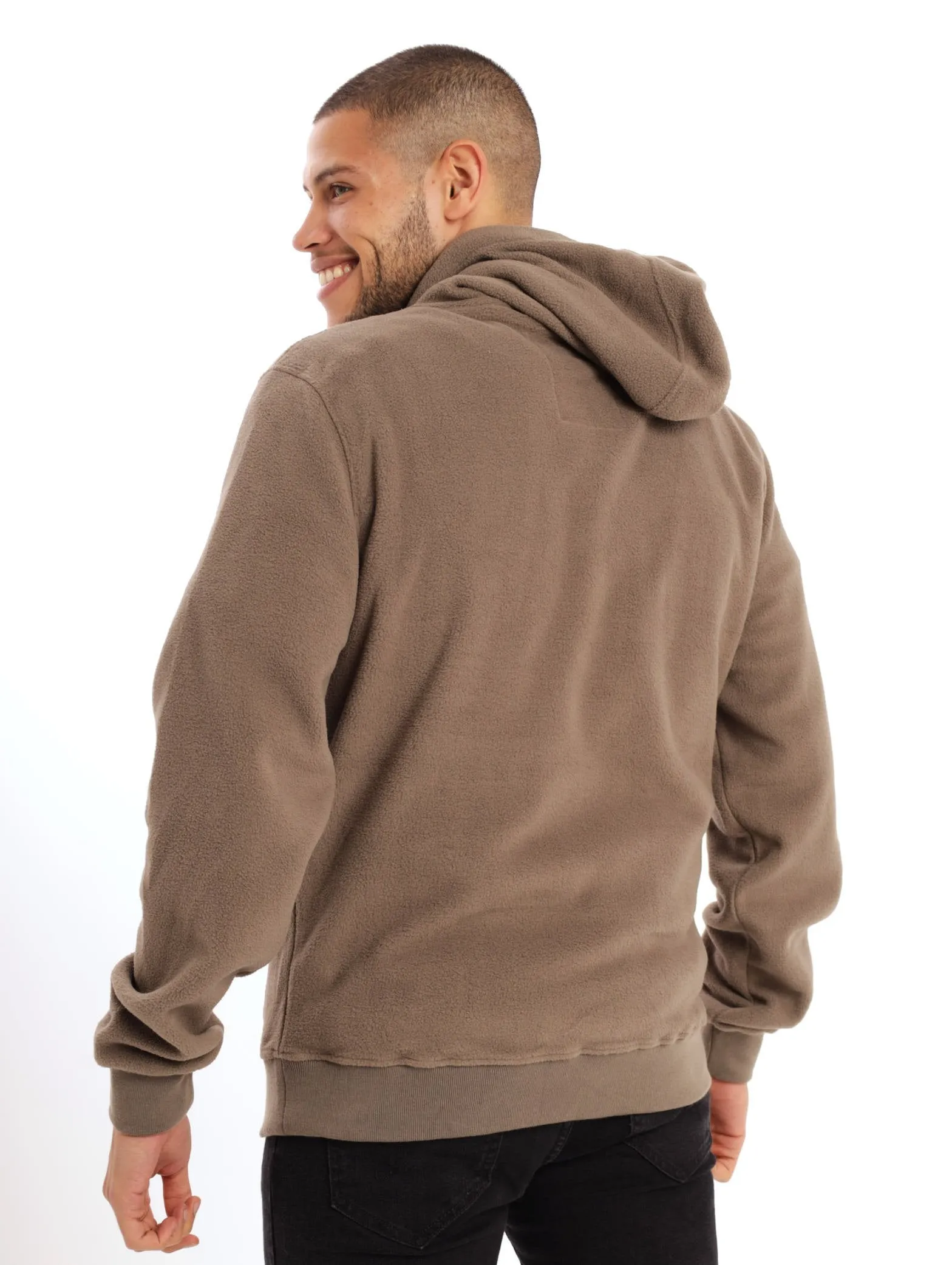 Men's Oversized Hoody - Brown