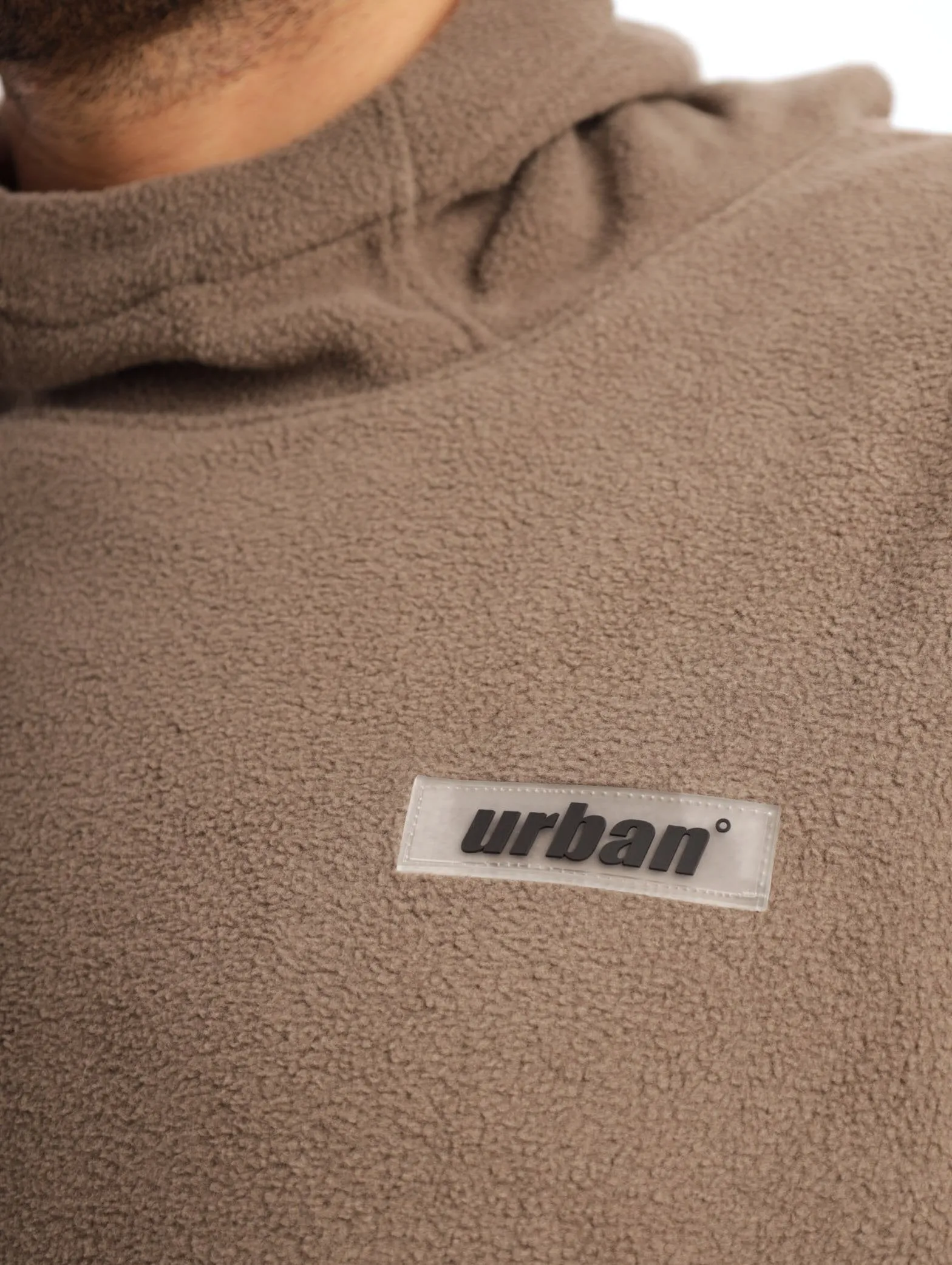 Men's Oversized Hoody - Brown