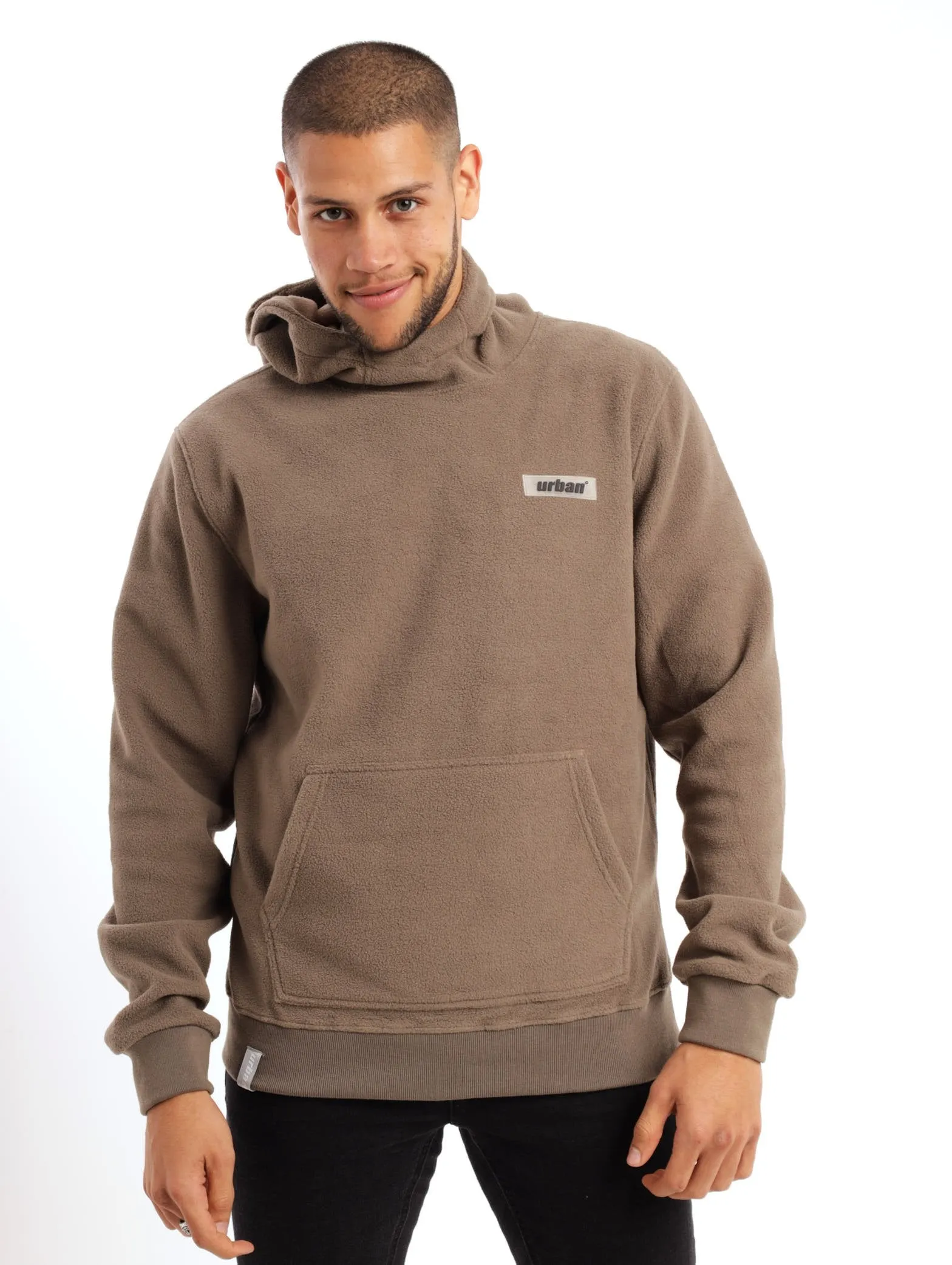 Men's Oversized Hoody - Brown