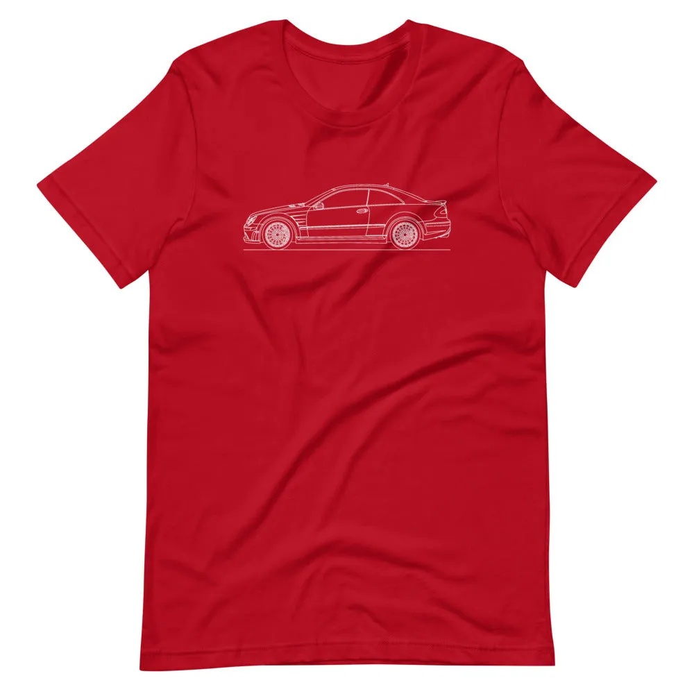 Mercedes-Benz CLK 63 AMG Black Series outline T-shirt