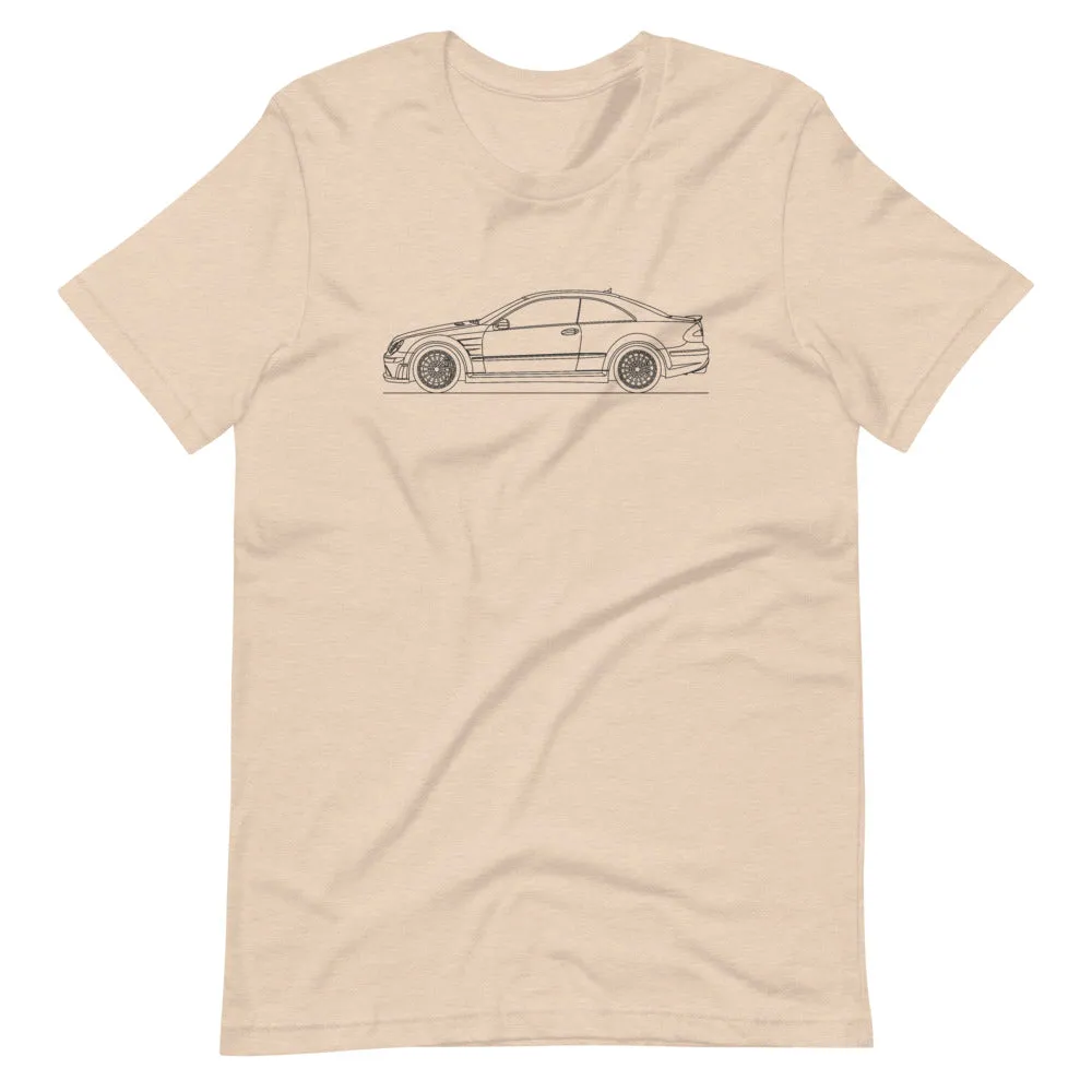 Mercedes-Benz CLK 63 AMG Black Series outline T-shirt