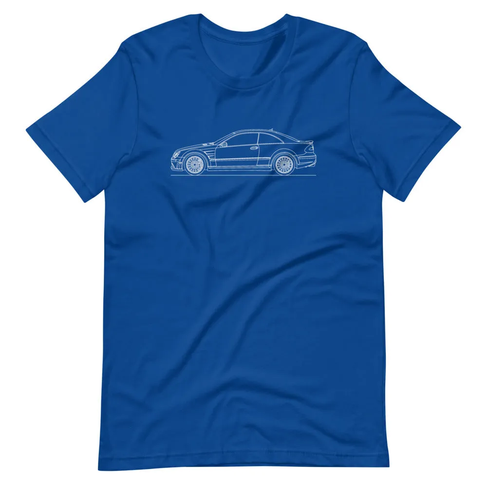 Mercedes-Benz CLK 63 AMG Black Series outline T-shirt