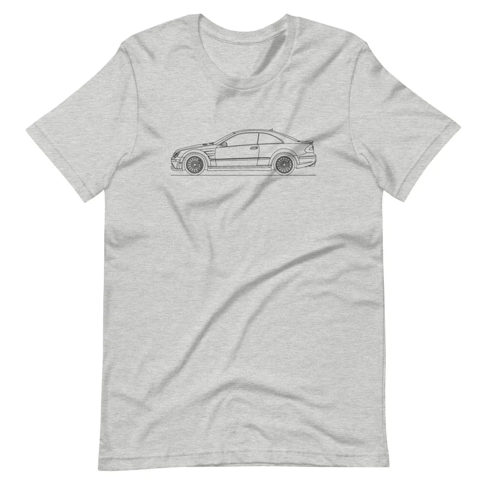 Mercedes-Benz CLK 63 AMG Black Series outline T-shirt