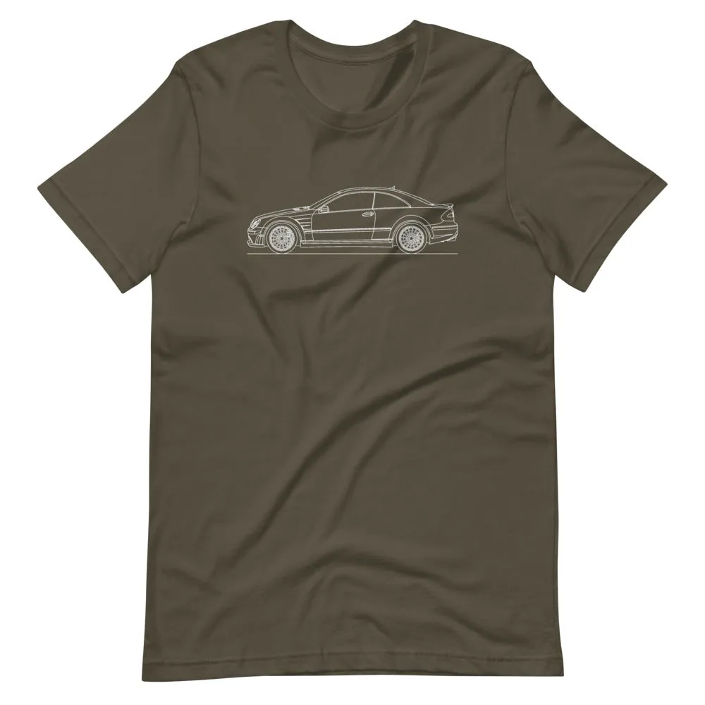 Mercedes-Benz CLK 63 AMG Black Series outline T-shirt