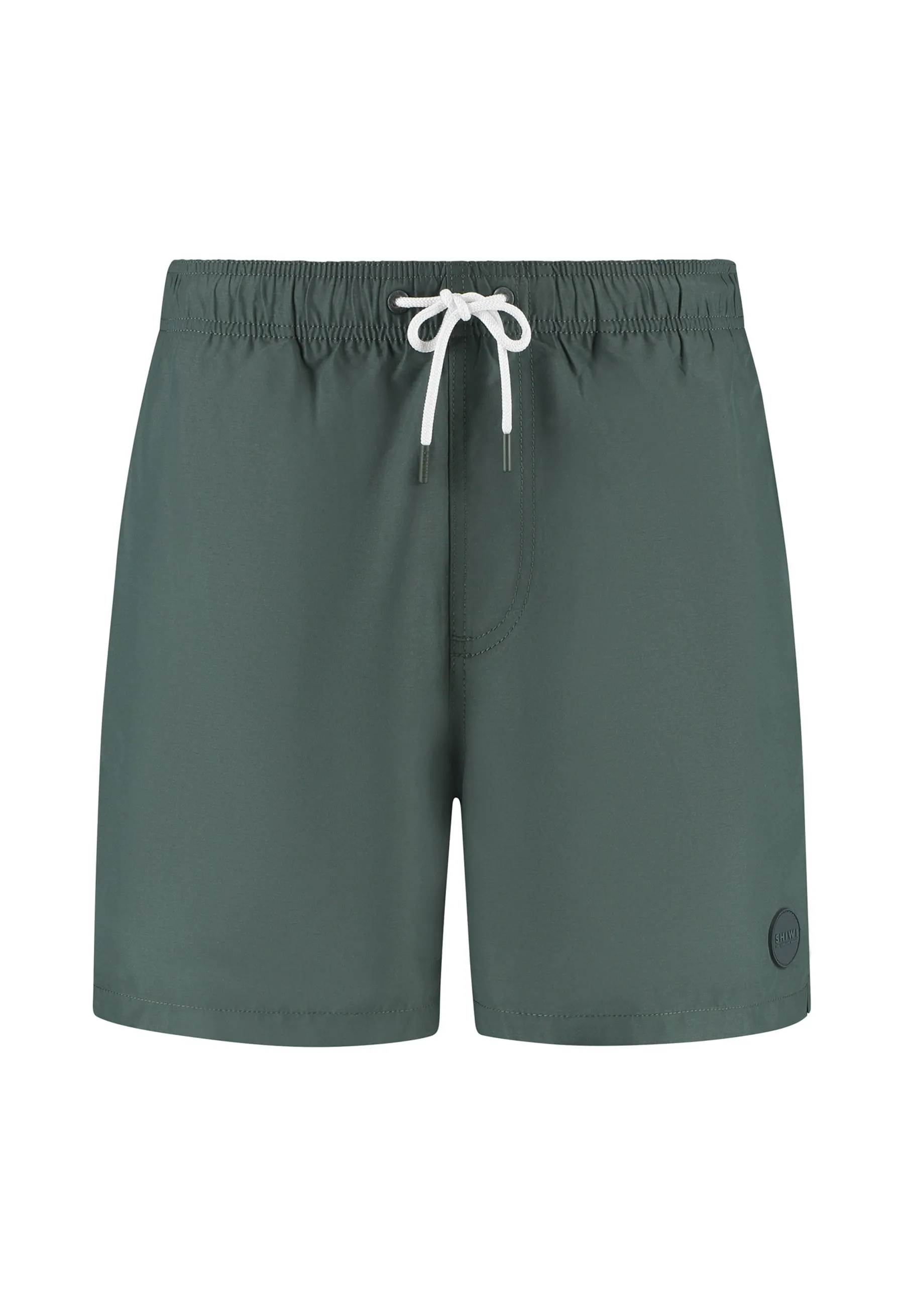 MIKE swim shorts solid | green smokey