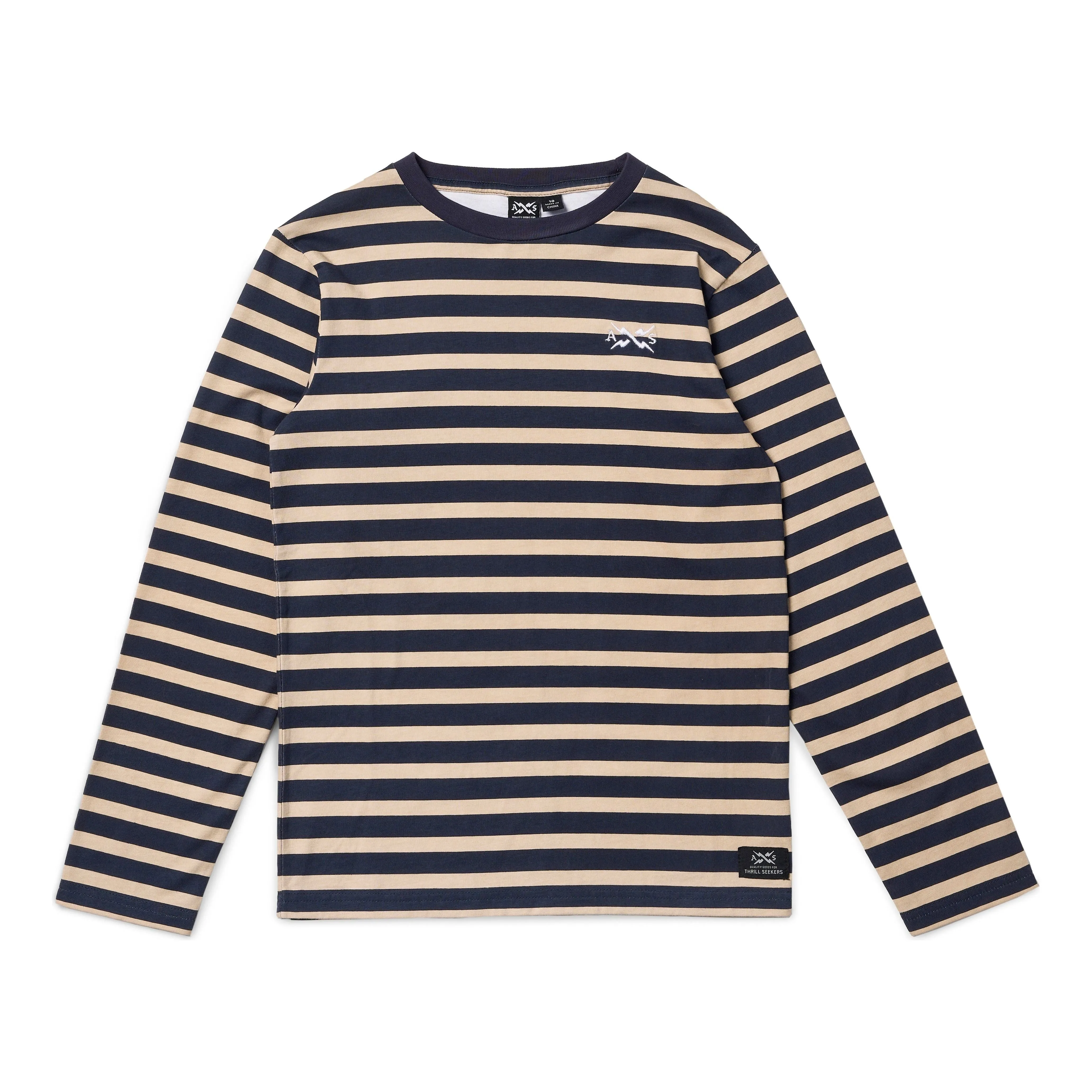 Miles Stripe Ls Tee