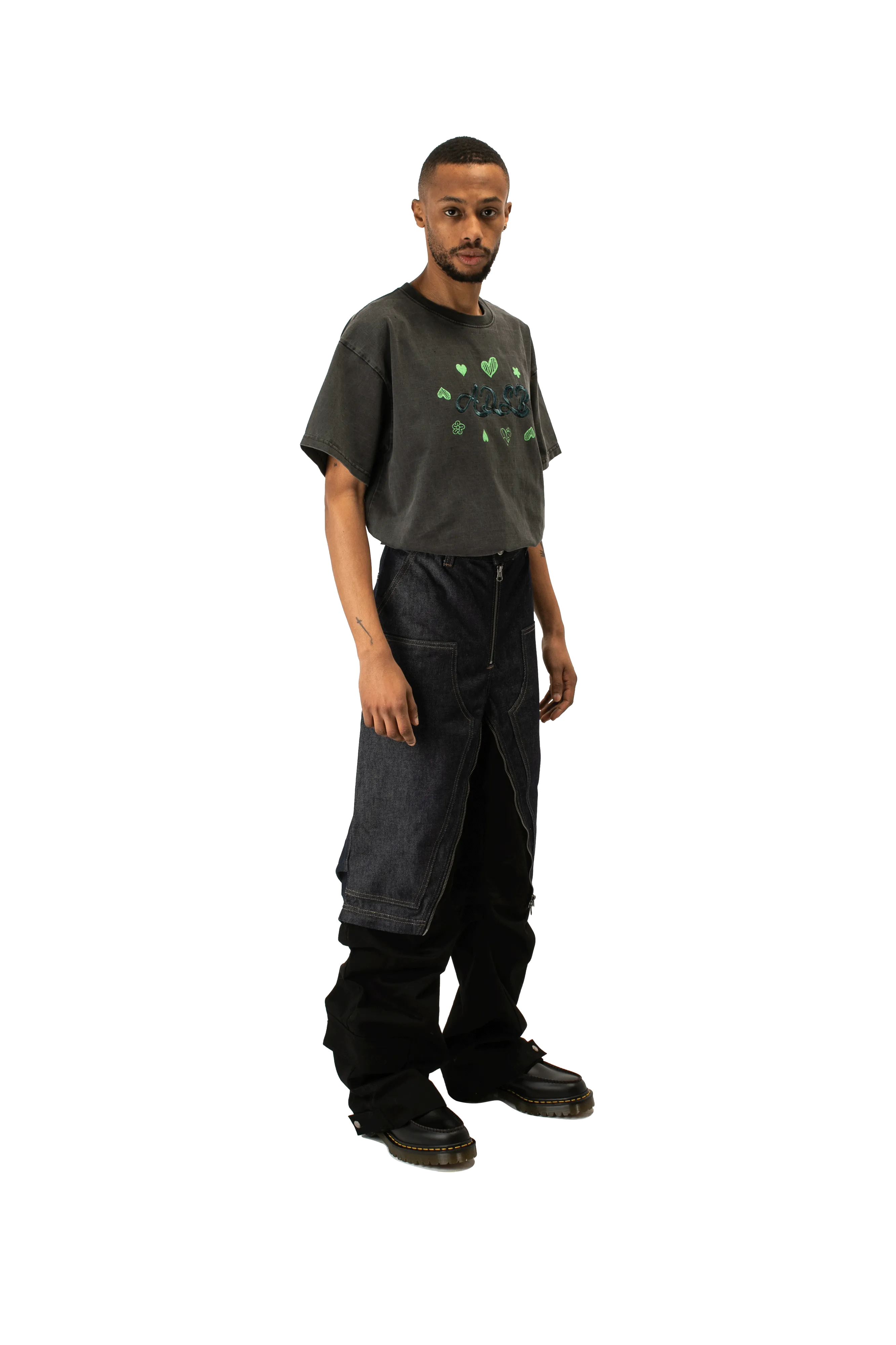 Milly Detachable Carpenter Jeans