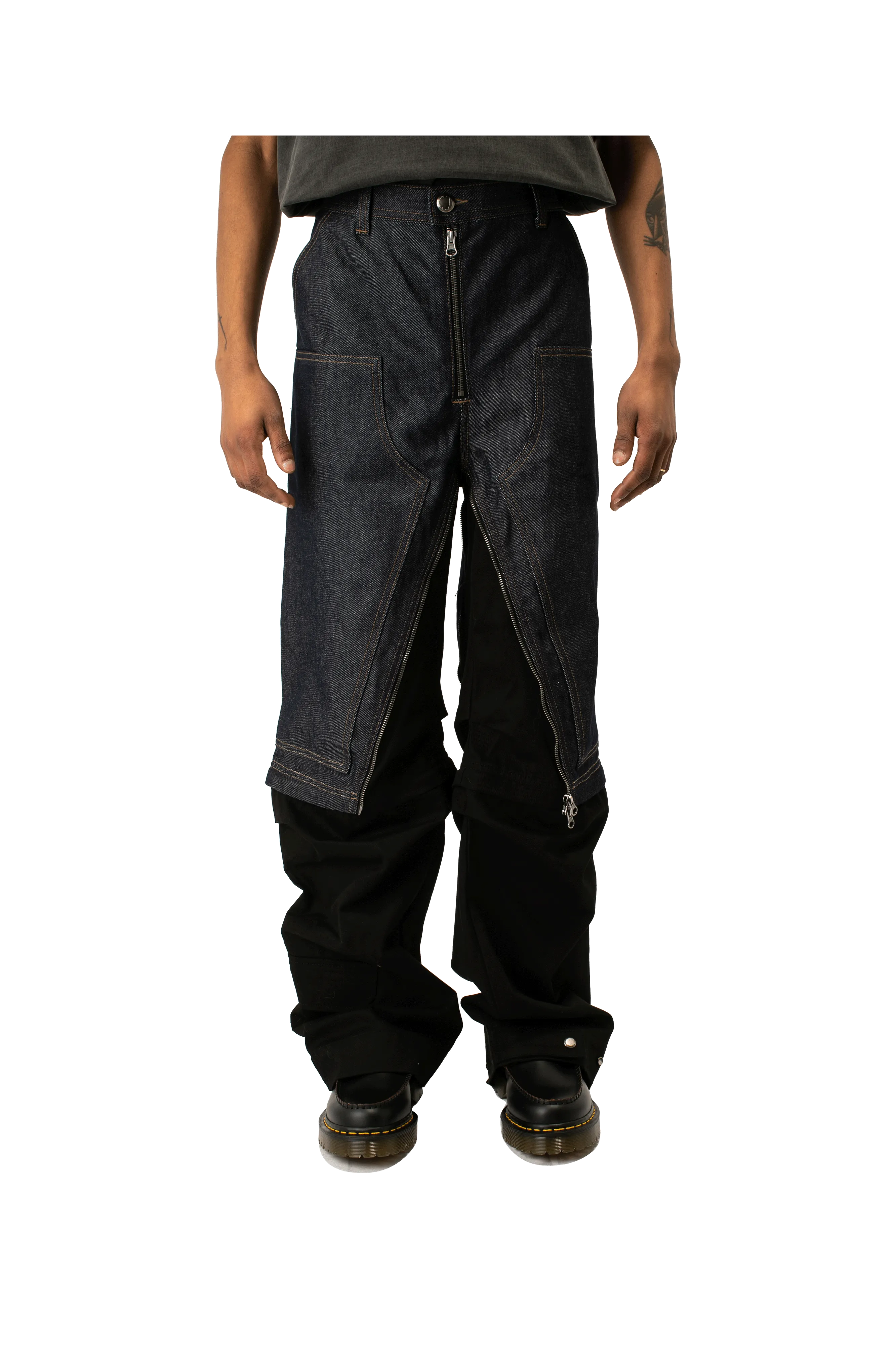 Milly Detachable Carpenter Jeans