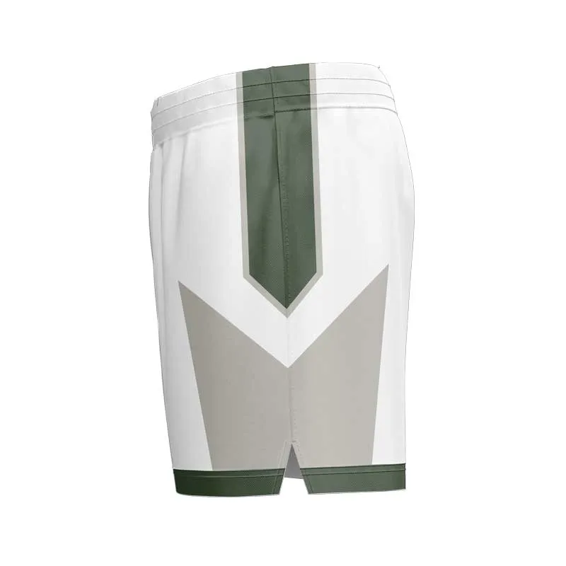 Milwaukee Bucks-Inspired Core Shorts High Thigh Design Your Own Custom